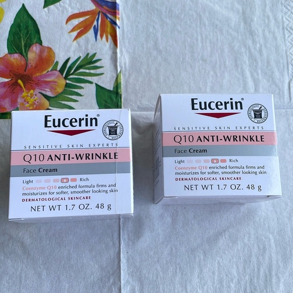 Eucerin Lot of Two Anti-wrinkle Face Cream 1.7 Oz. - Picture 2 of 8